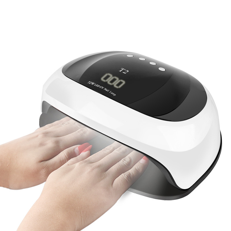 New 72W Hot Lamp Hands and Feet Dual-Use UV Lamp Manicure Machine Induction Led Nail Lamp Hot Lamp