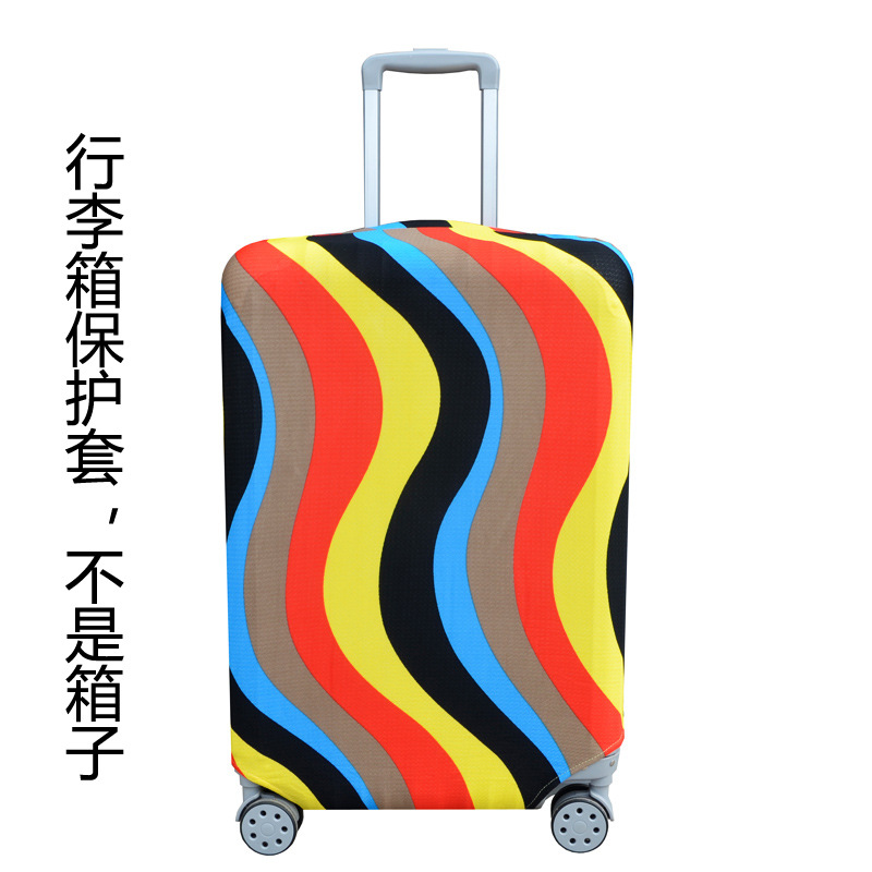 Factory Direct Sales Suitcase Cover Suitcase Dust Cover Trolley Suitcase Elastic Sleeve 18-28 Inch