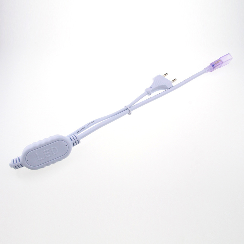 供应led高压灯带插头 2835高压灯带插头 led灯带电源插头