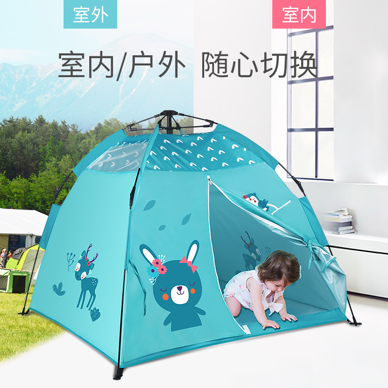 Harry Bear Children's Tent Girl Toy House Indoor and Outdoor Baby Folding Princess Castle Outdoor Camping Game House