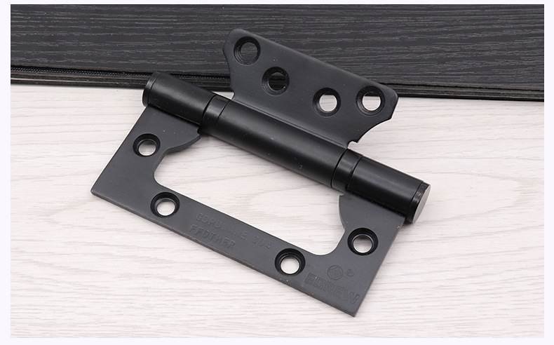 亿固房门合页不锈钢字母免开槽活页子母室内门铰链折弯木门门铰