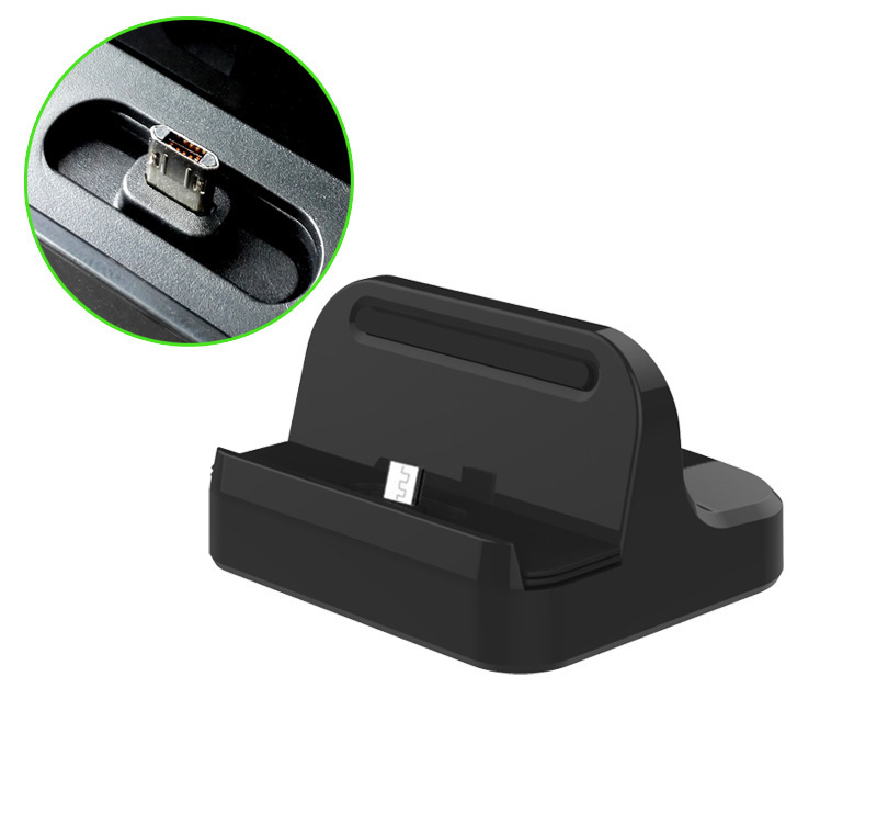 双面micro usb三星安卓手机通用充电座usb充电底单充usb cradle