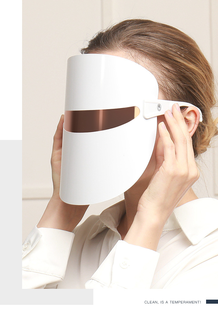 厂家批发led美容面罩 led光子嫩肤仪光谱仪美容仪面罩 彩光美容仪