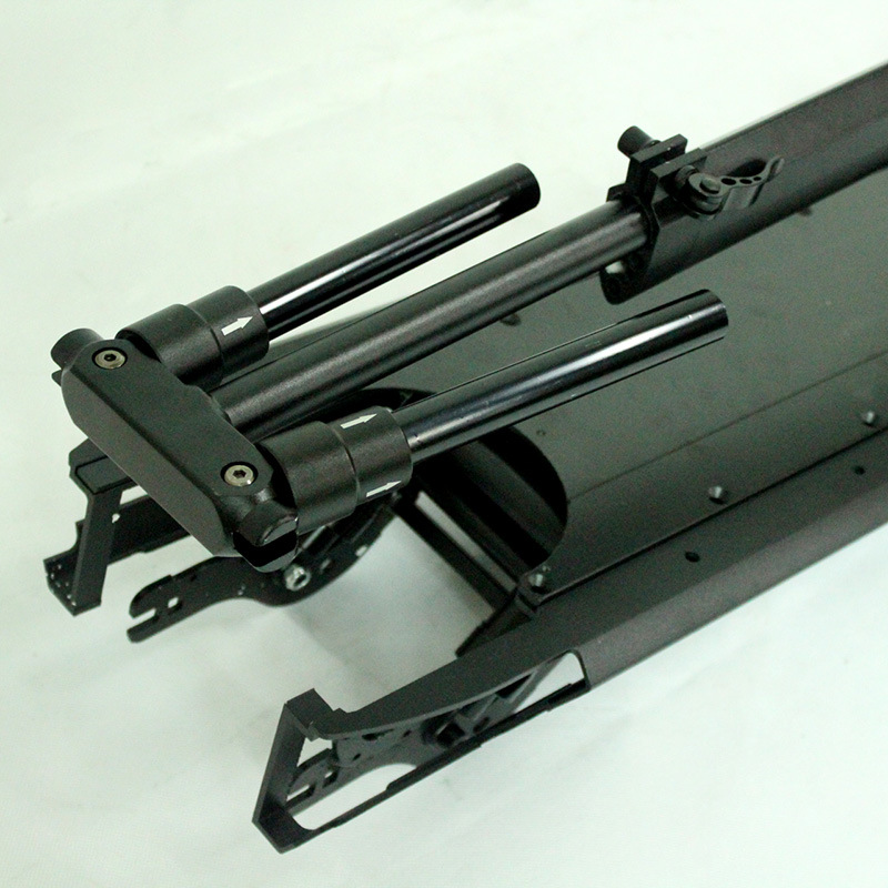 电动滑板车车架 10寸48v大电池盒折叠电动车车架 铝合金车架批发