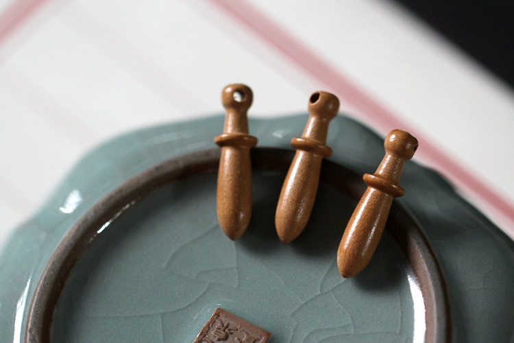 桃木棒槌 编制宝宝挂件 平安配件批发