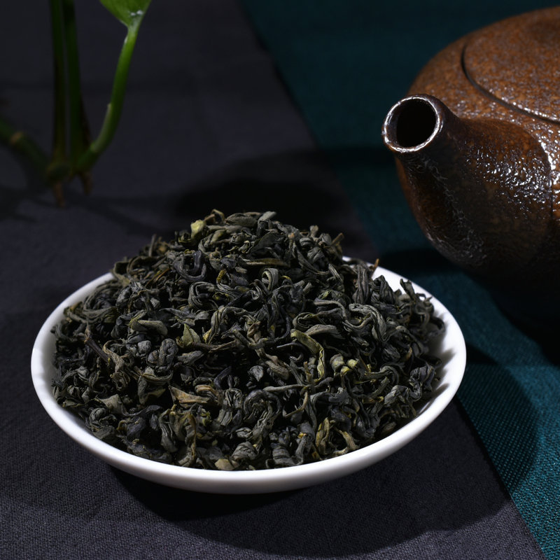 客家炒绿茶 400g灌装素绿茶 礼品包装炒绿茶