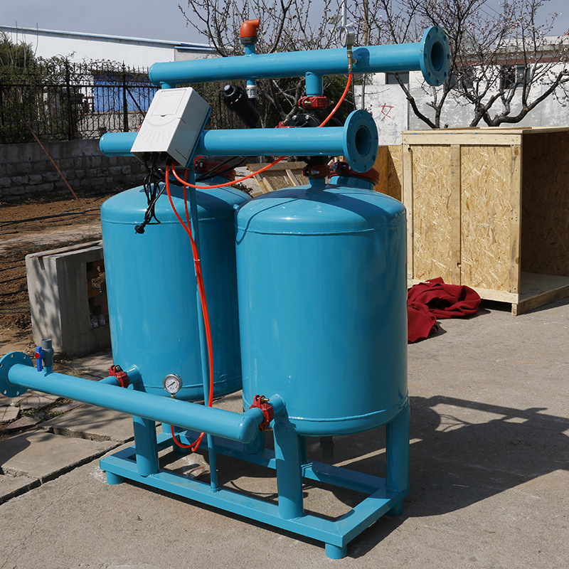 厂家供应砂石过滤器自动反冲洗水肥一体机滴灌过滤器农田灌溉