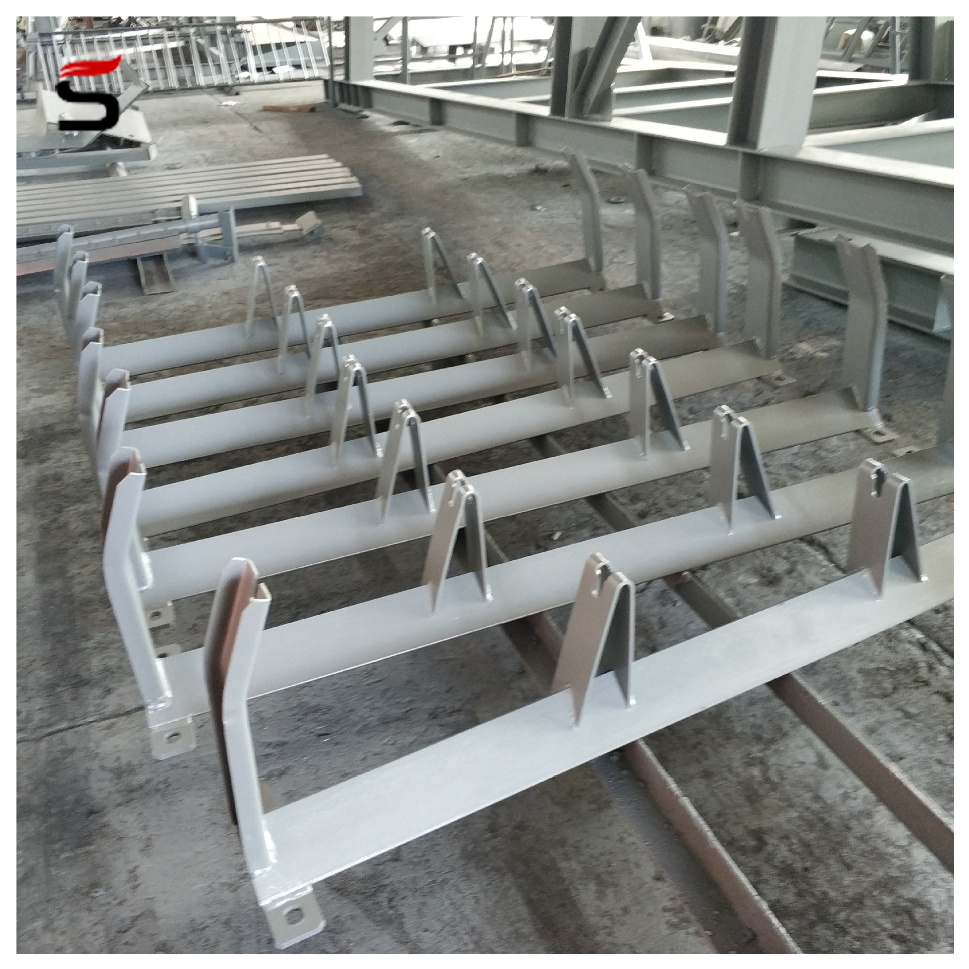 dtii dtii(a)型槽型托辊支架 皮带机托辊支架生产厂家