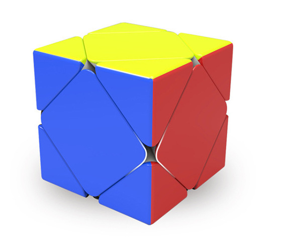 【奇艺三阶启程斜转魔方】奇艺新结构益智顺滑三阶启程魔方批发