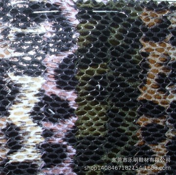 gb9039复合经编仿皮绒蛇纹印豹点麂皮绒仿超纤鞋材服装帽业-阿里巴巴
