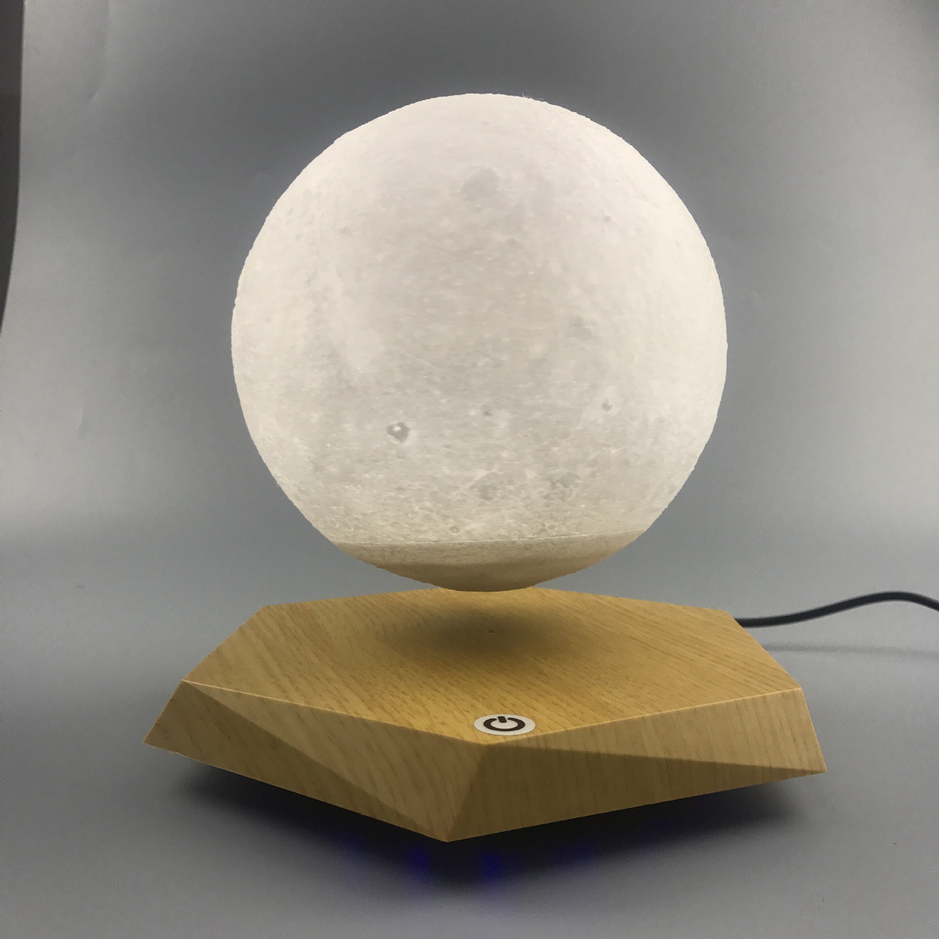磁悬浮月球灯3d打印网红创意月亮灯磁悬浮土星灯定制小夜灯