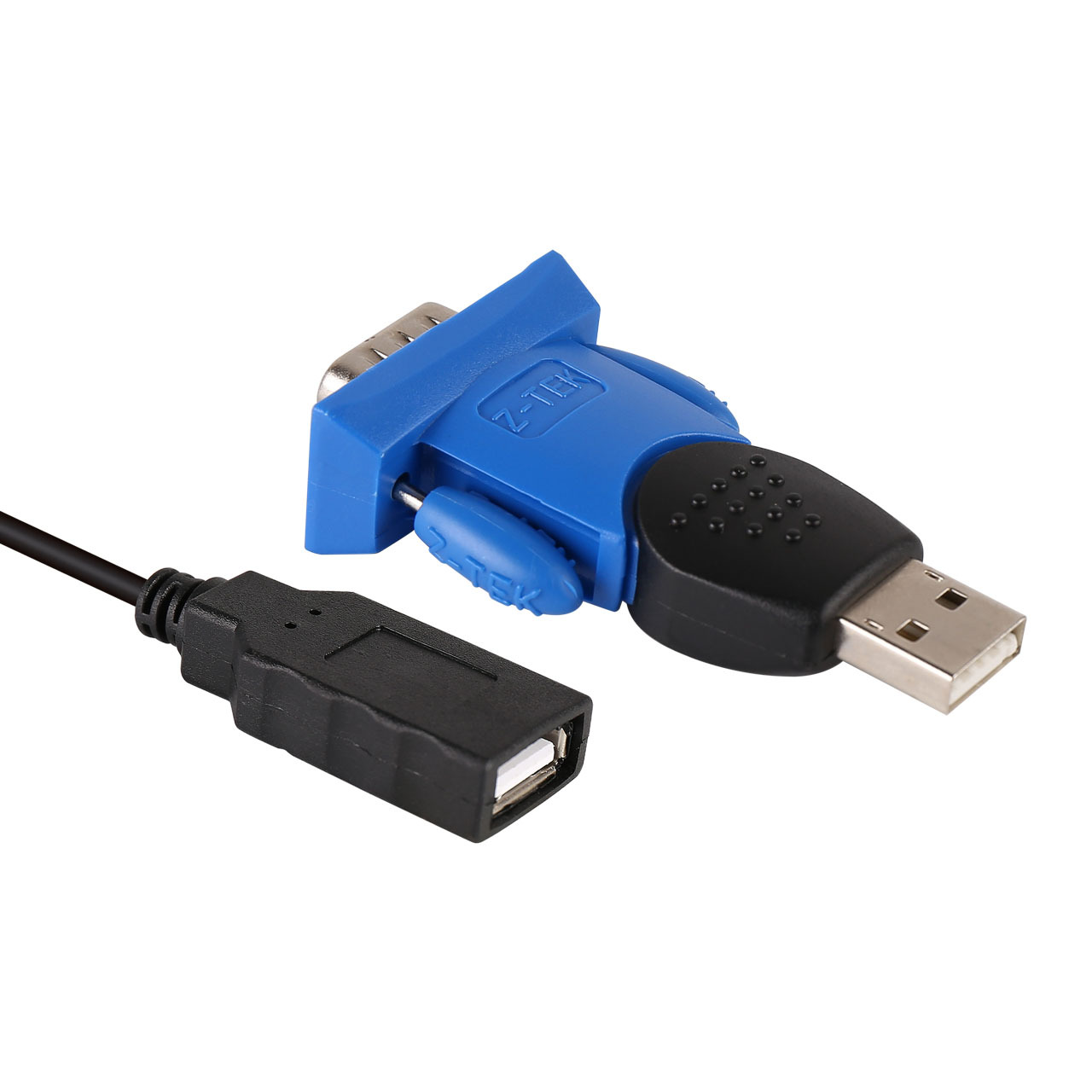 z-tek力特usb转rs232串口线 usb转9针线 ze-394c