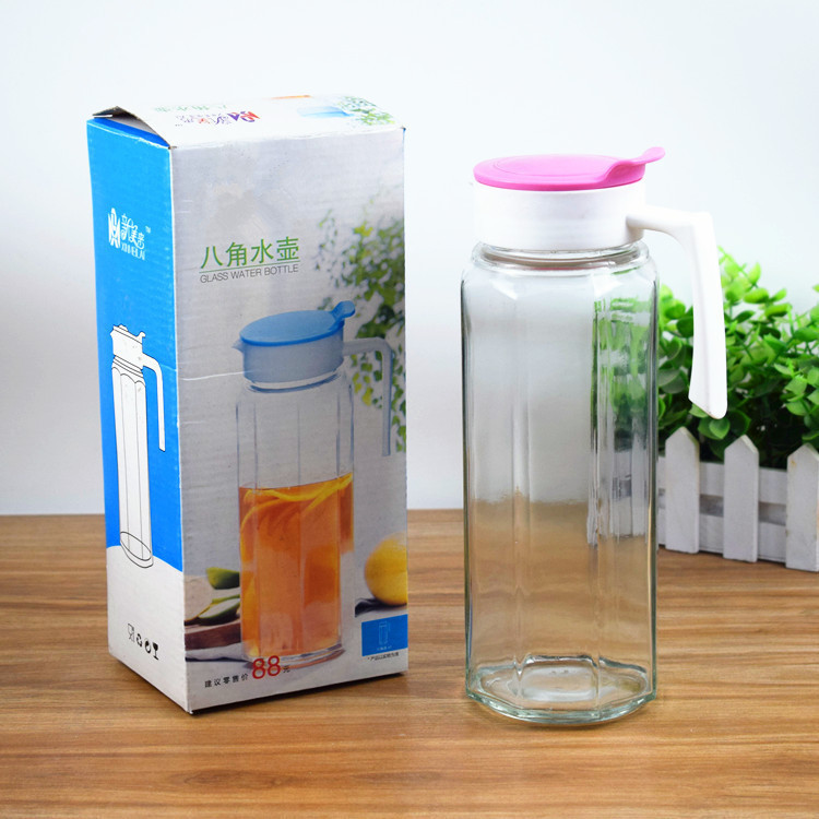 现货批发支持加工定制 玻璃制品 八角水具 八角水具五件套