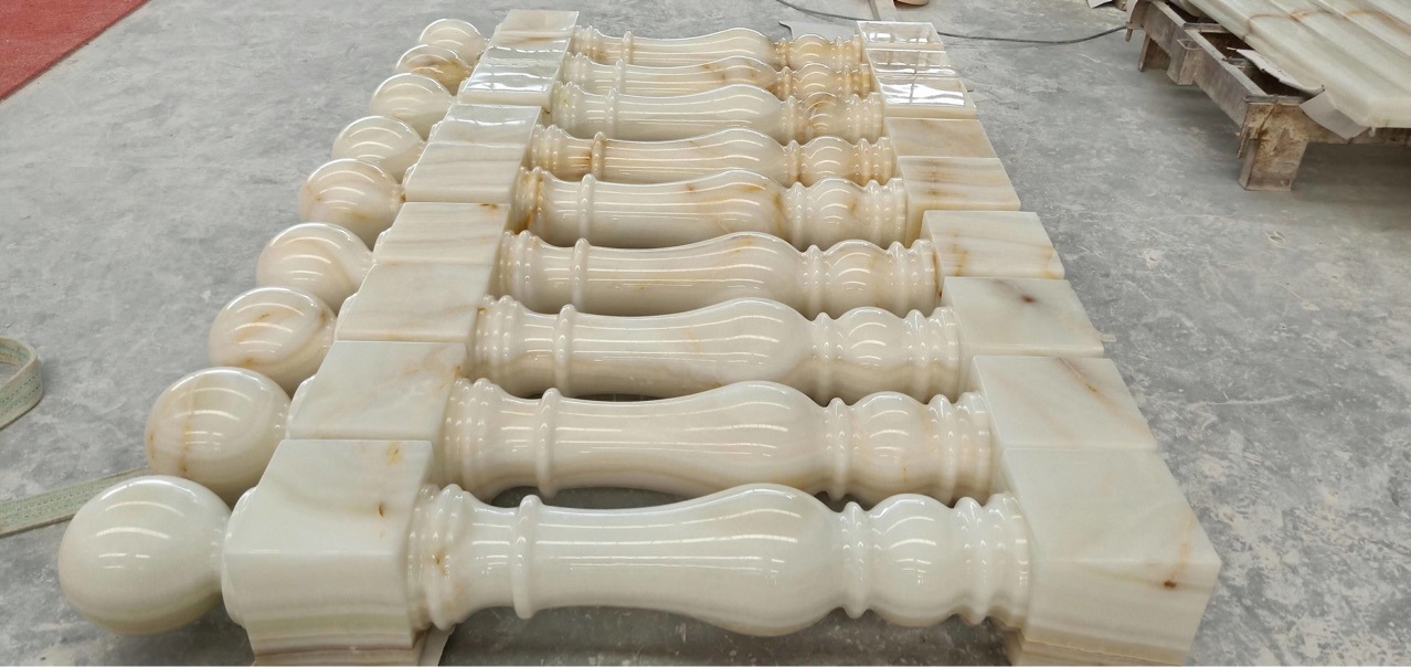 玉石楼梯扶手栏杆柱