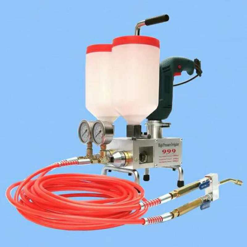 防水堵补漏 高压注浆机 水固化环氧树脂双液钨钢水泥聚氨酯注浆机