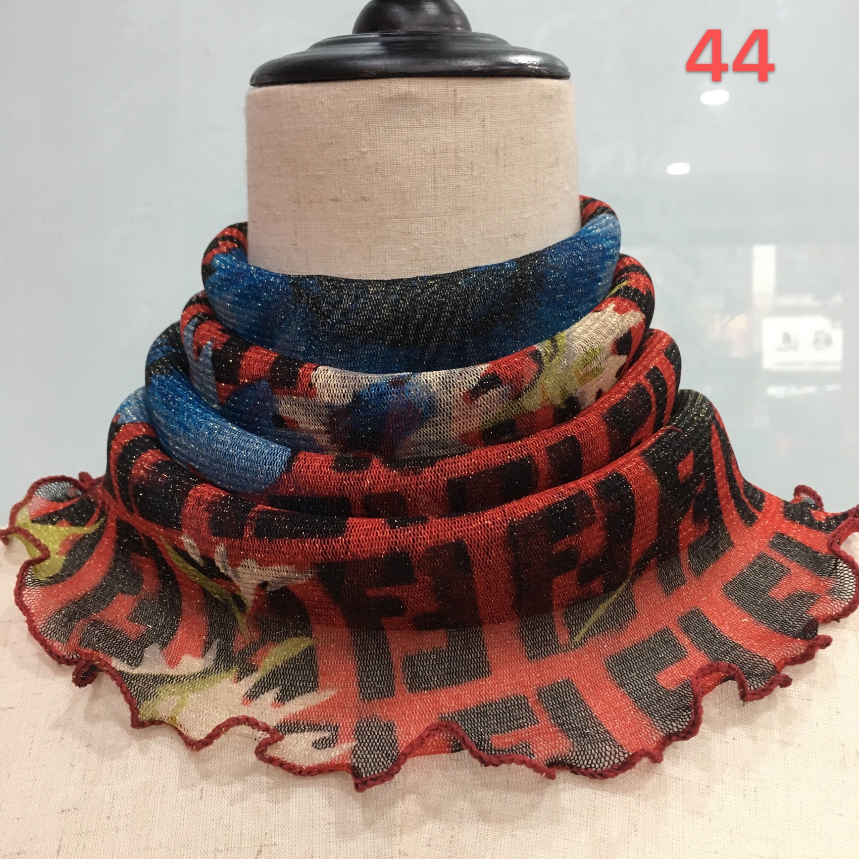 纯色百变围脖真丝时尚围脖百搭防晒围脖网纱保暖脖套套头