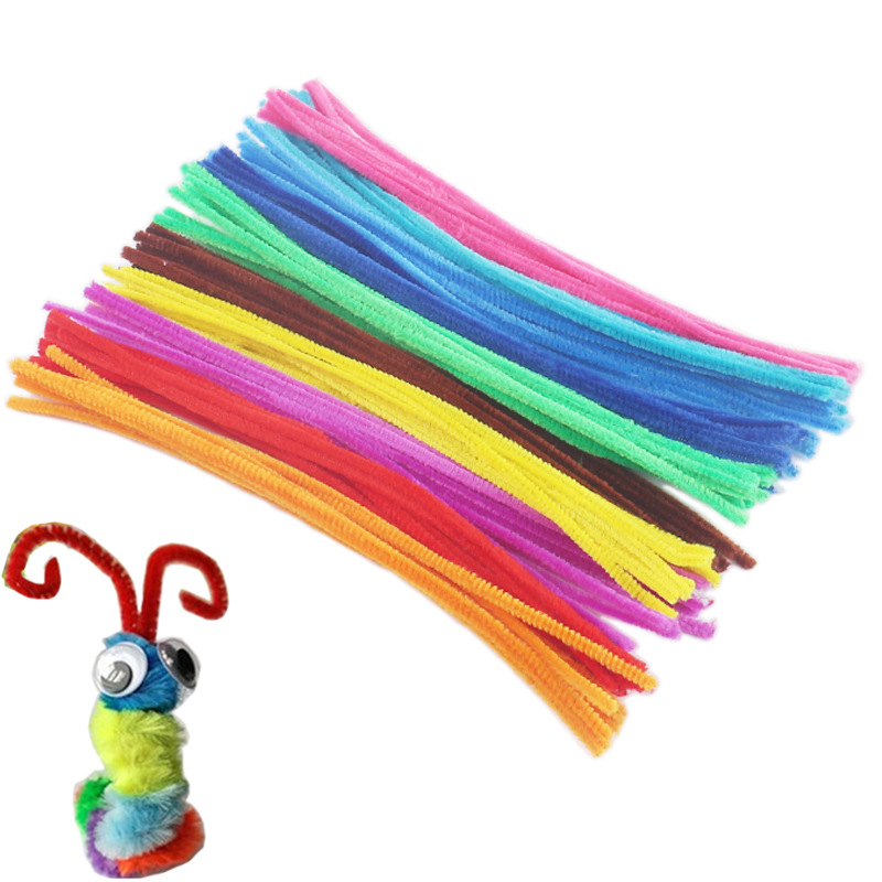 彩色毛条毛根扭扭棒 幼儿园儿童手工diy制作益智玩具批发