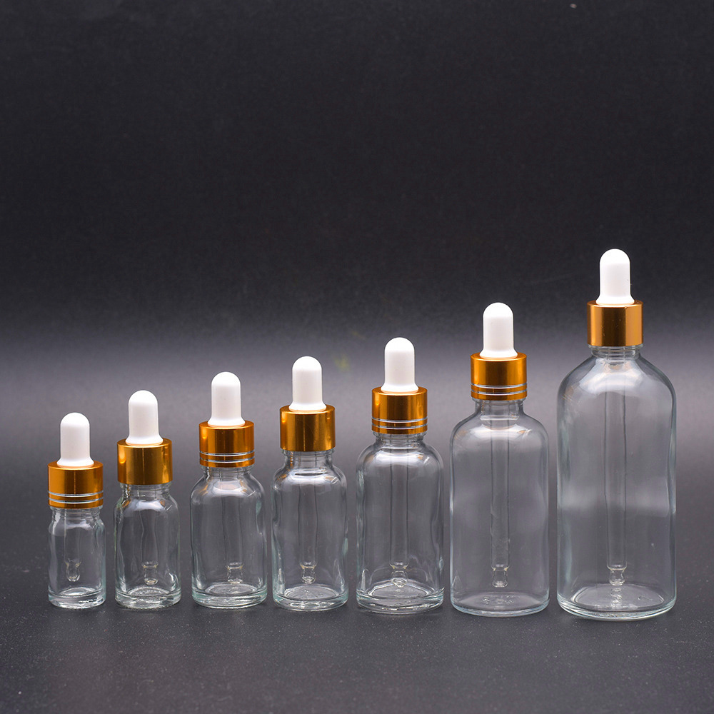 10ml滴管瓶20ml玻璃瓶30ml精油瓶50ml试剂瓶100ml玻璃瓶精华瓶