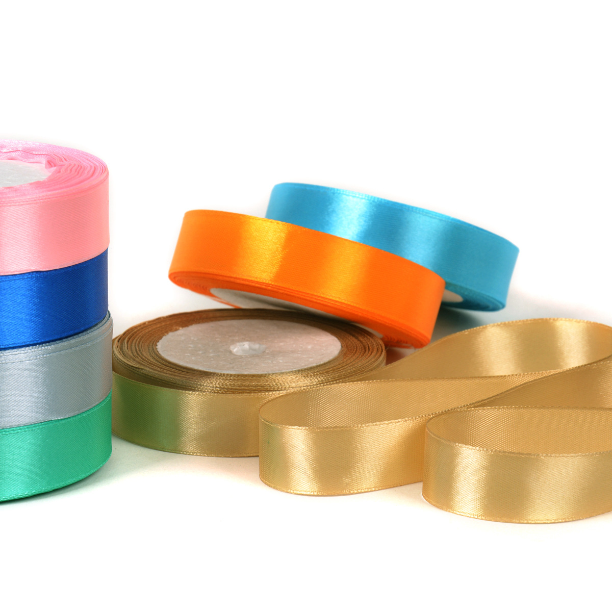 Factory Wholesale 2cm Polyester Ribbon Clothing Accessories Ribbon Cake Baking DIY Gift Box Package Ribbon Ribbon