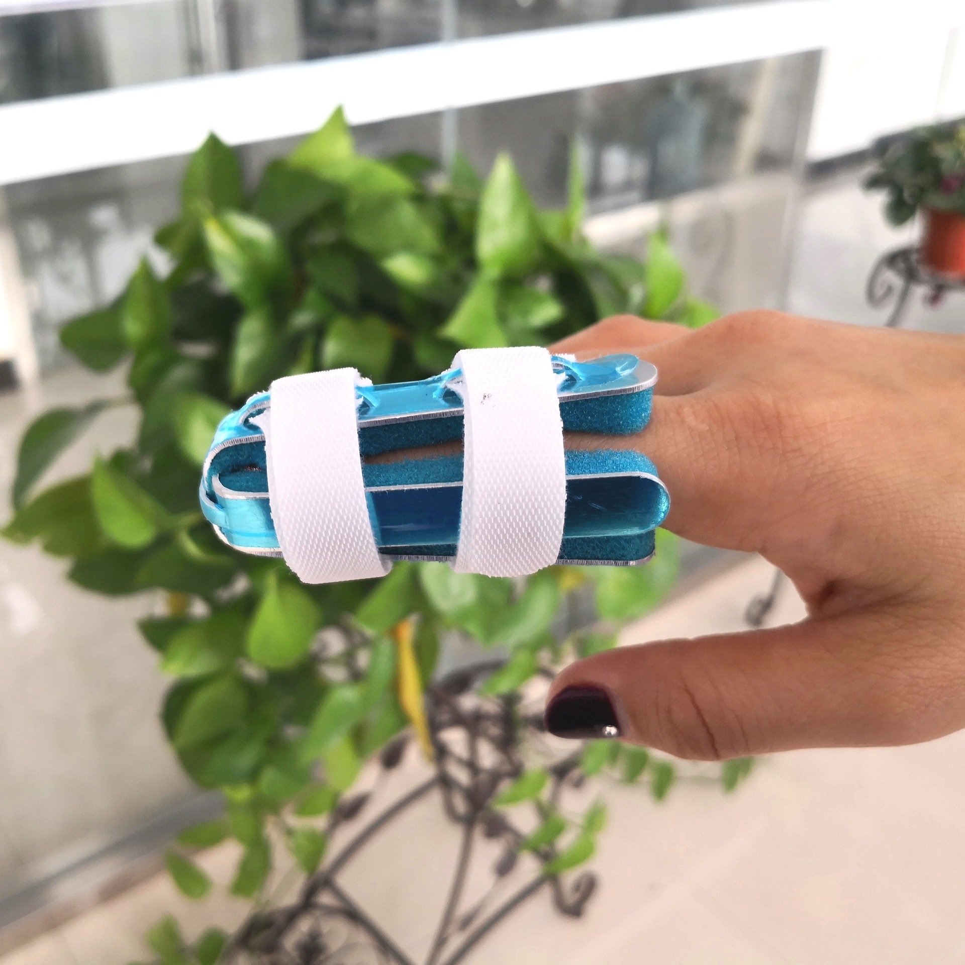 铝合金指骨托板/手指骨折固定夹板/手指骨挫伤固定夹板