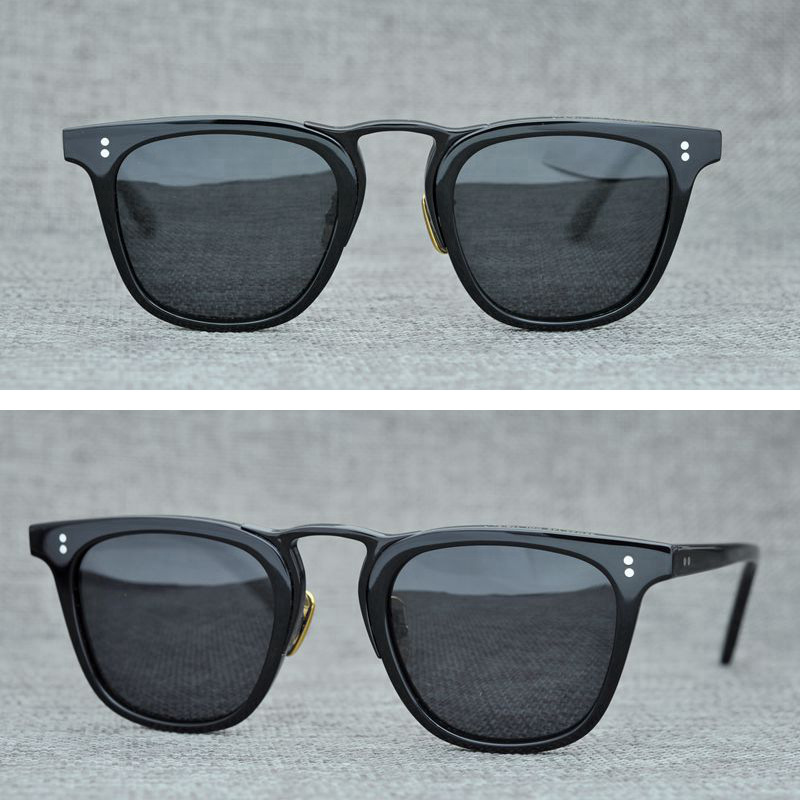 oliver goldsmith钛板眼镜框架nomad 49方形大框近视眼镜男女潮