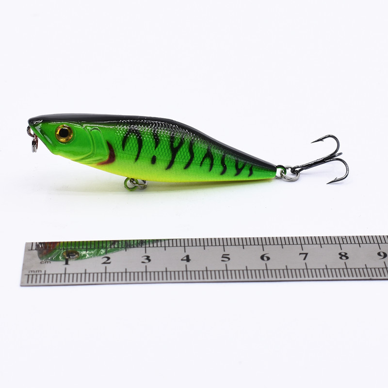 【厂家直销】优质路亚波爬70mm7.2g批发各式渔具塑料仿生假饵硬饵