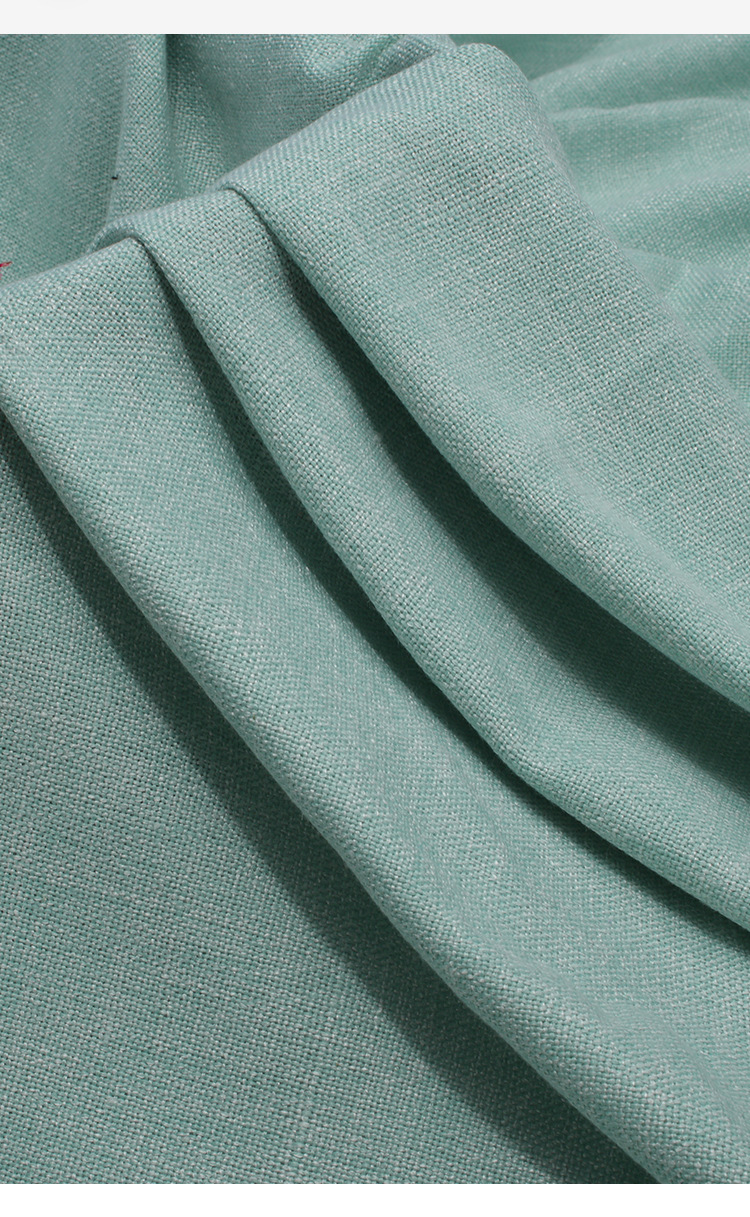 编织小香风 涤麻混纺交织时装布料 秋冬纯色斜纹衬衫吊带衫面料