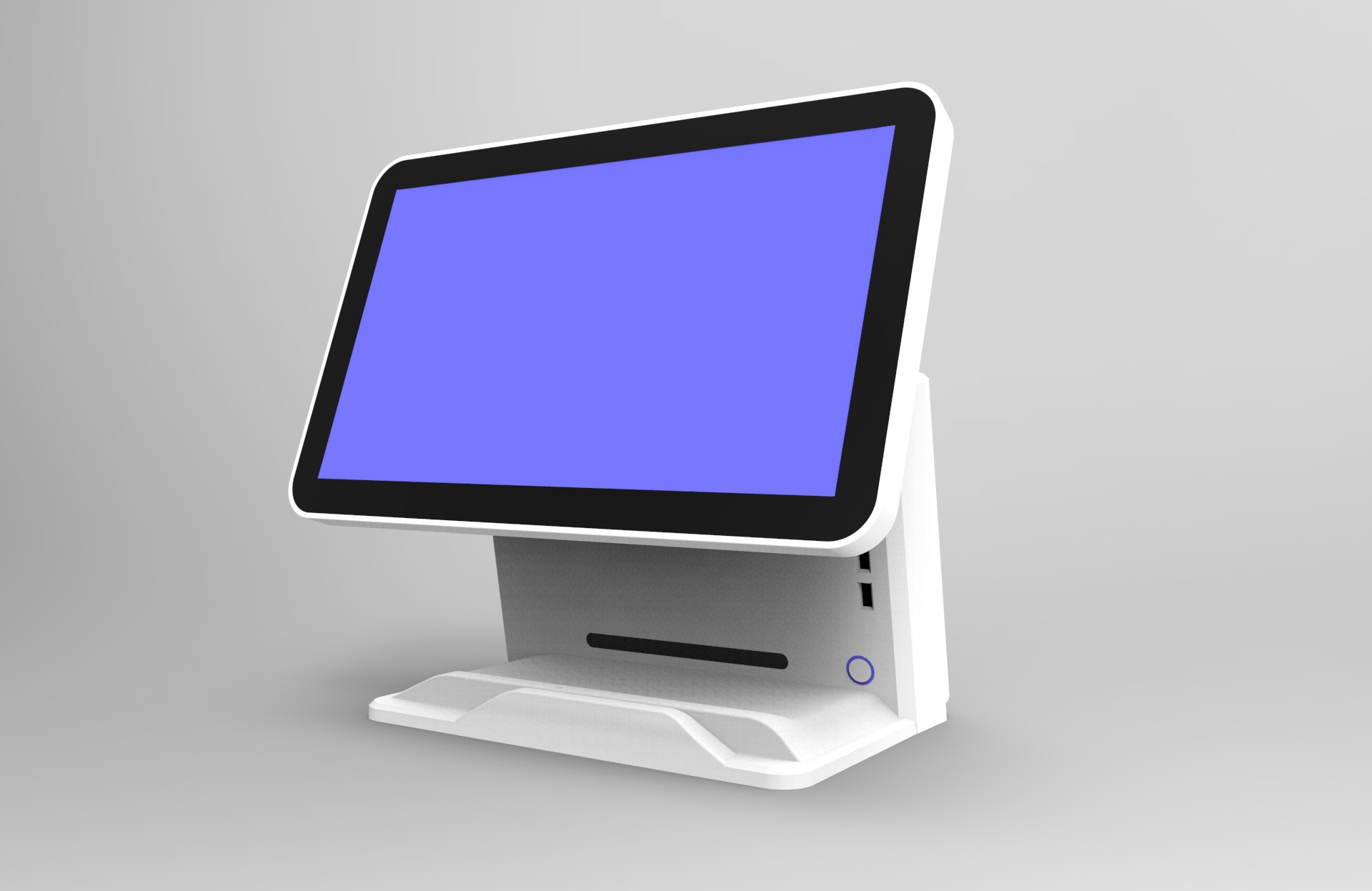 6寸电容触屏点菜机收银机15寸单屏奶茶咖啡连锁店