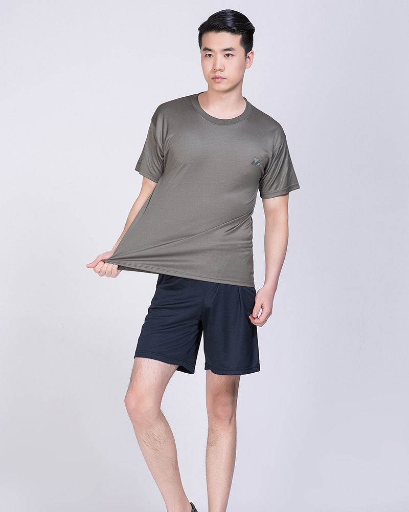 短袖体能服套装07陆式夏季训练服速干t恤男女通用户外运动体能服