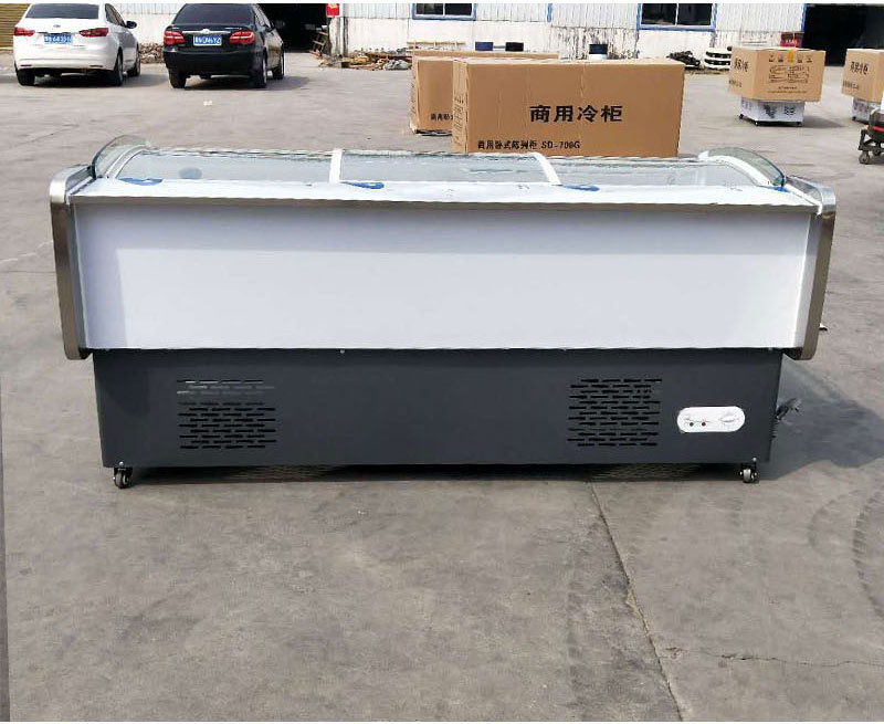 优质冷藏展示柜商用透明冰柜寿司水果熟食猪羊肉类保鲜柜卧式冷柜