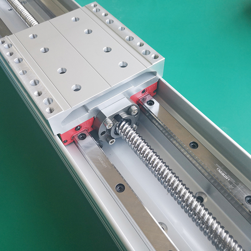 大型直线模组丝杆单轴线性电动一字滑台步进电机移动对位搬运平台