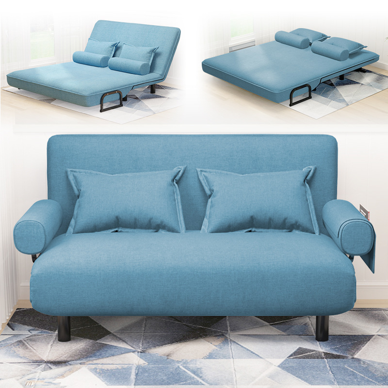折叠沙发床1.2米单人双人加硬折叠床午休午睡保姆休息陪护小户型