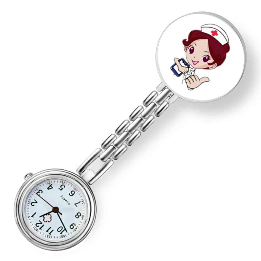 现货护士表胸表护士表批发定做可爱创意卡通护士表时尚医用胸表