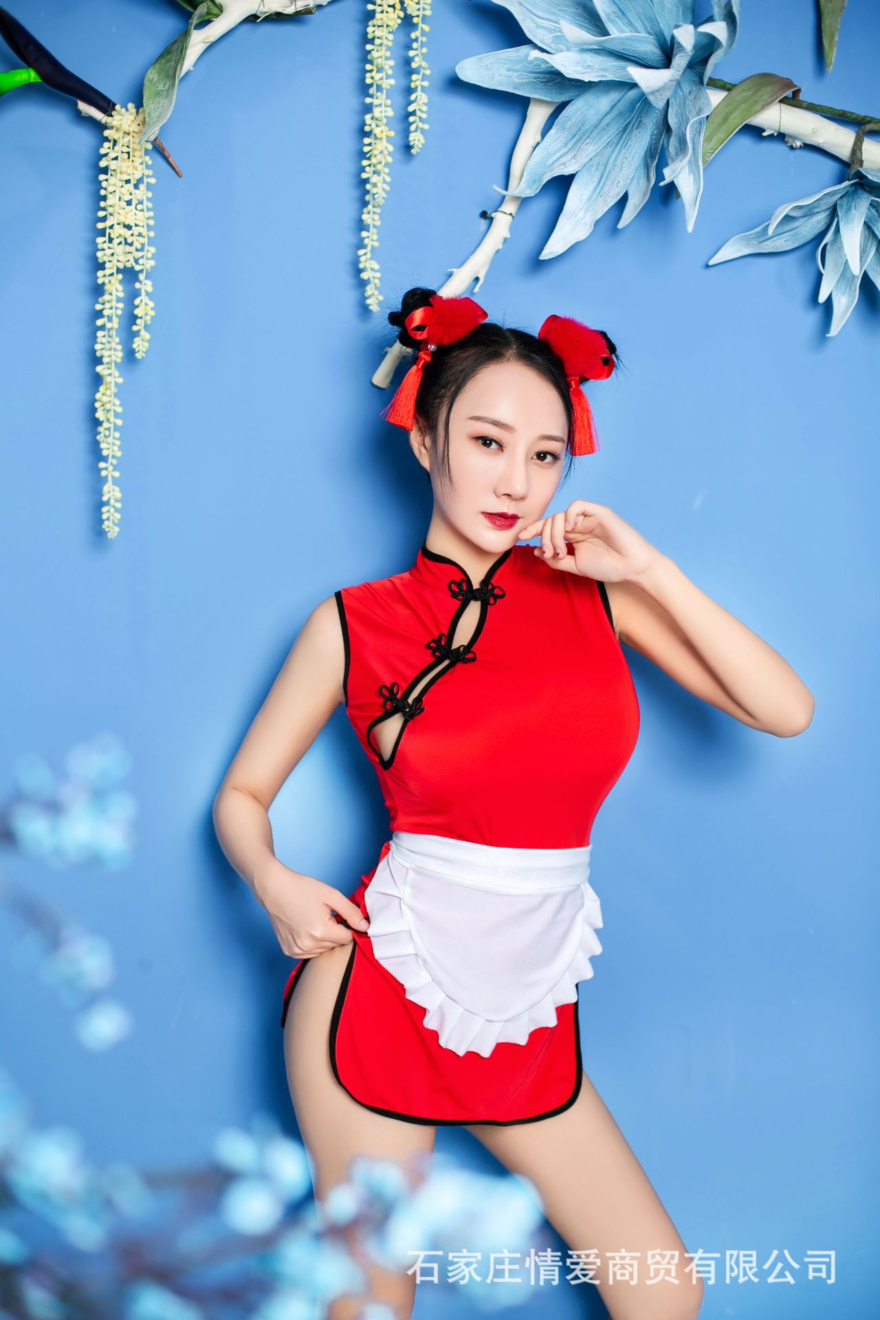 厂家直销欲之诱惑春丽cosplay四件套日韩跨境卡通游戏装情趣内衣