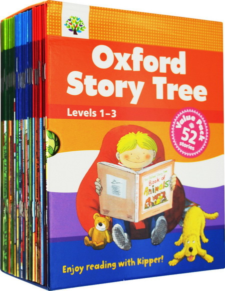 英文故事书1-3阶段levels1-3全套52册儿童英语学习分级阅读教材