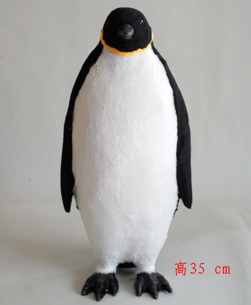 新品教学模型野生动物标本橱窗陈列品摆件场景布置装饰 仿真企鹅