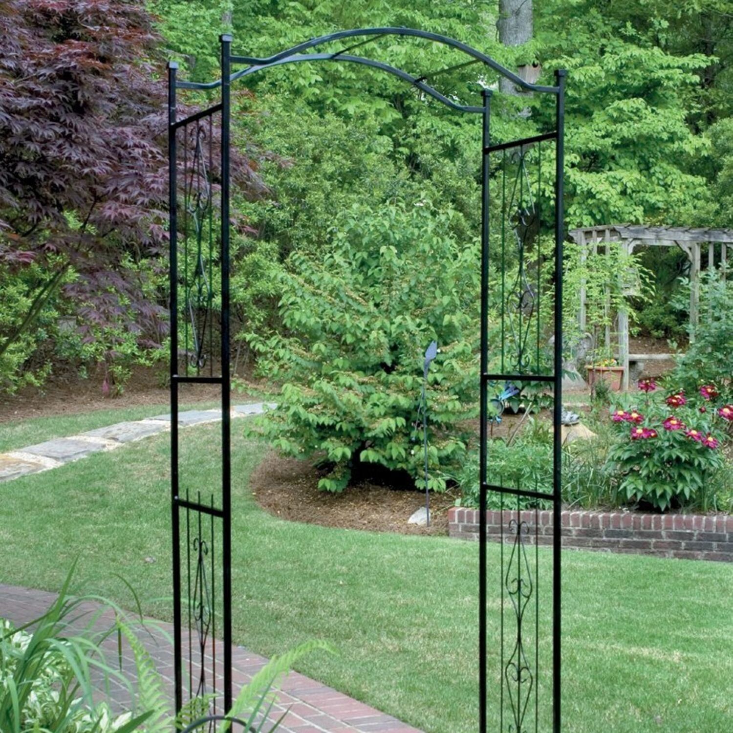 欧式户外休闲广场公园铁艺拱形门架子厂家直销 价格优惠-阿里巴巴