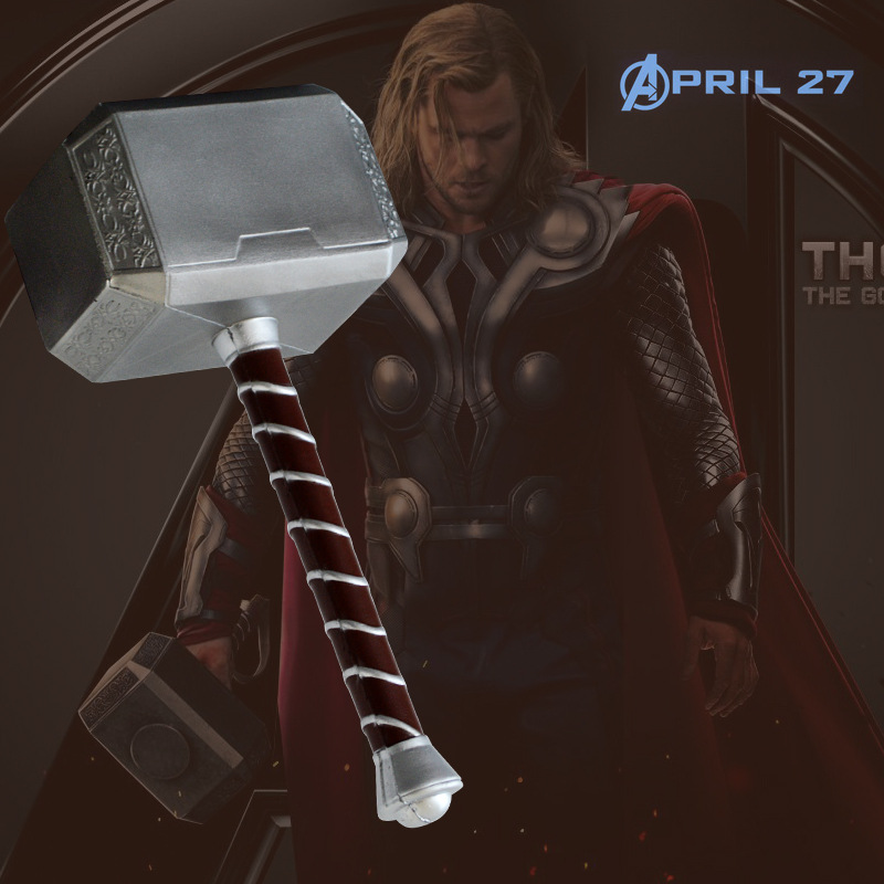 托尔雷神之锤子战斧11复仇者联盟漫威儿童玩具仿真武器电影道具