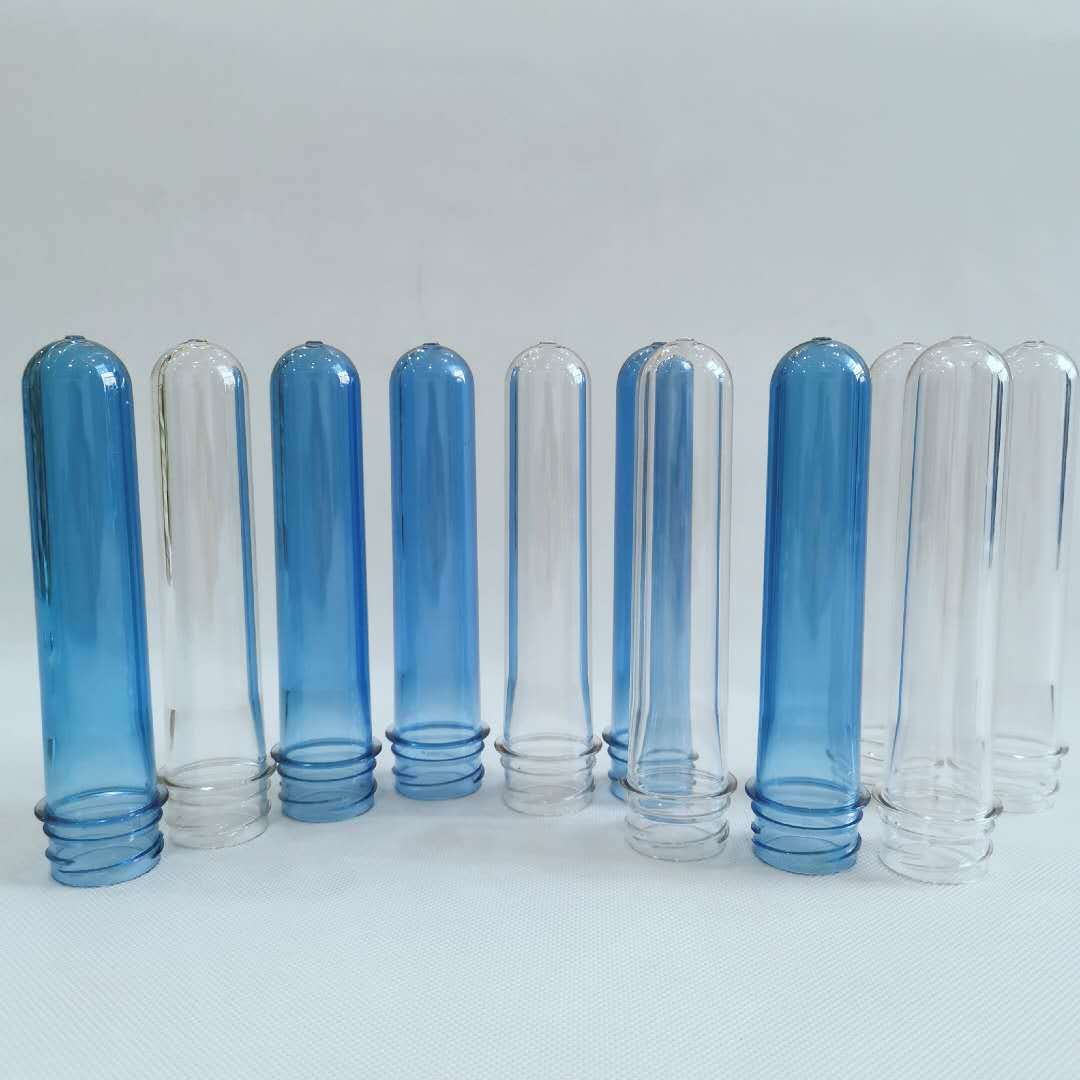 厂家直供矿泉水瓶胚 pet瓶胚 30标准口径30牙管胚18克28克1.5l-2l