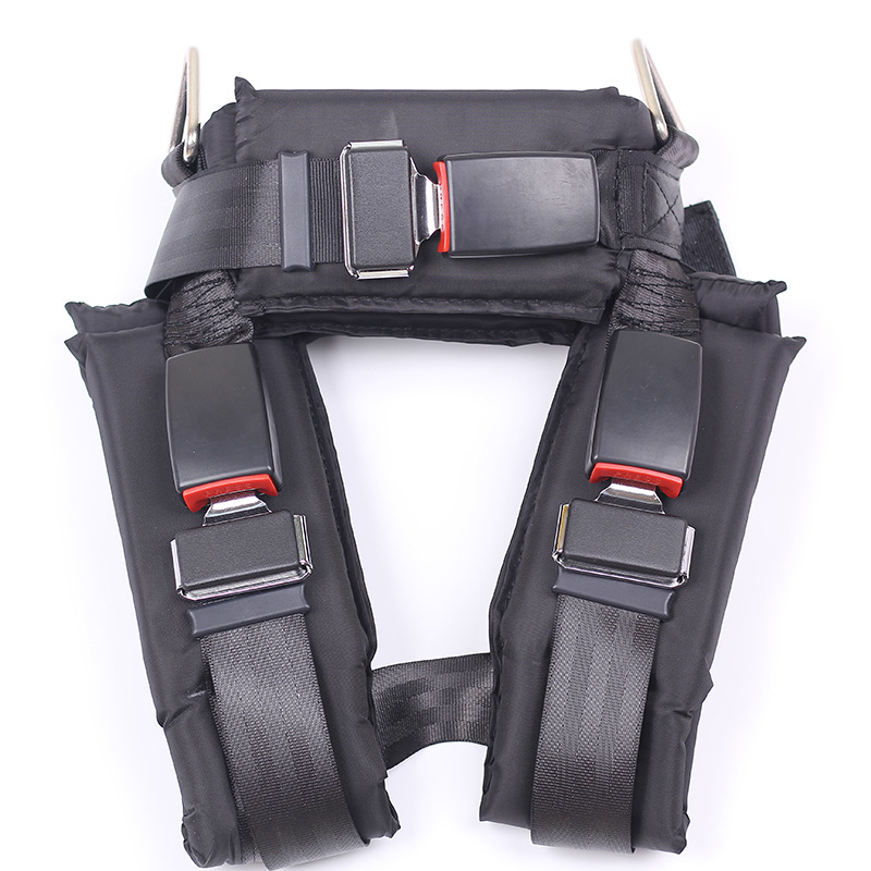 批发户外儿童蹦极跳床配件 全身式安全带 儿童五点式蹦床安全带