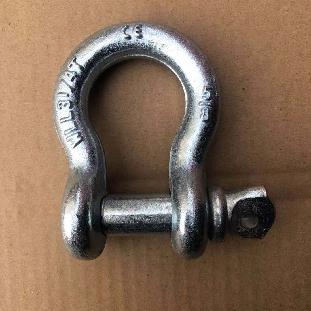 青岛索具源头厂家 g209卸扣 美式模锻起重马蹄型卸扣规格齐全