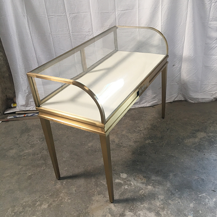 厂家定制弧形高柜展示柜新品玻璃展示柜弧形面包柜款展示柜