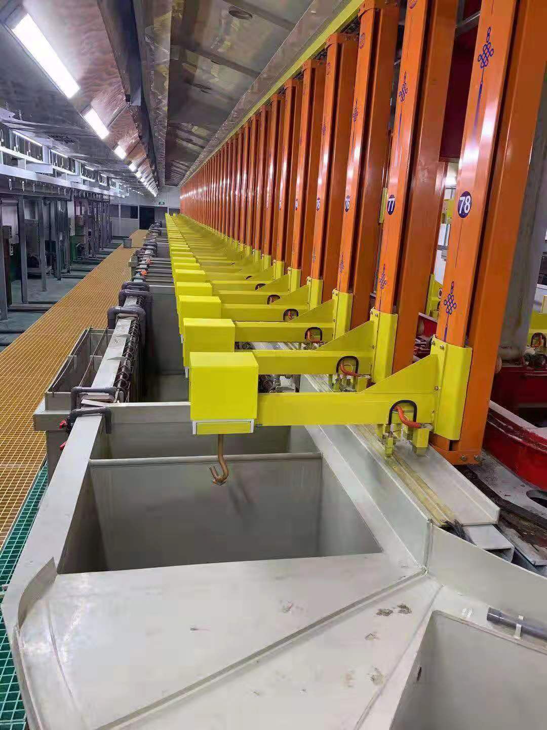 广东电镀设备厂家 滚挂镀手(自)动生产线 设计安装化工全包