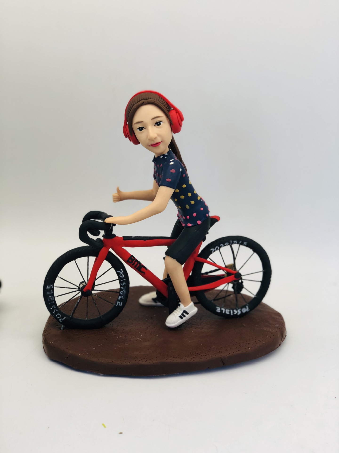 软陶人偶定制真人公仔人偶diy照片泥人玩偶蜡像泥塑生日结婚礼物