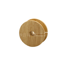 厂家生产  木制理线圈 工字线轴 木质绕线器 尺寸可按客所需