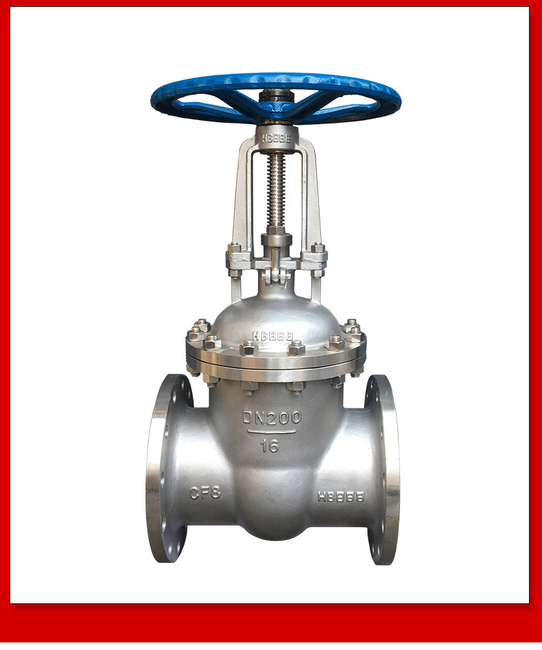 z41w-16p水闸阀304不锈钢闸阀dn100耐腐蚀法兰闸阀dn25 50 80 200