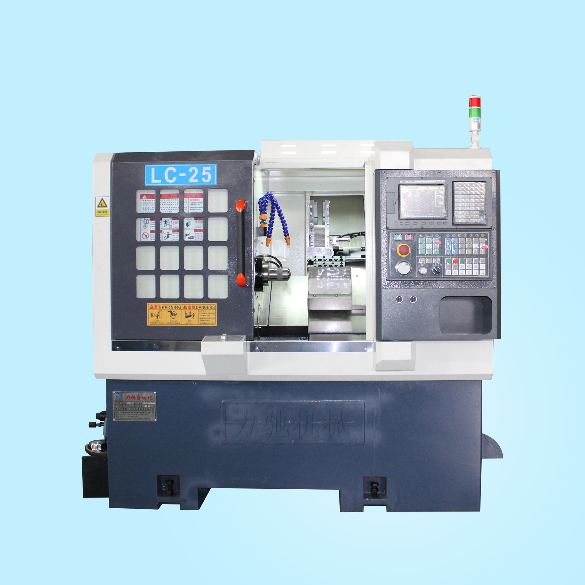lc-25x斜床身自动送料数控车床 长轴类加工-阿里巴巴