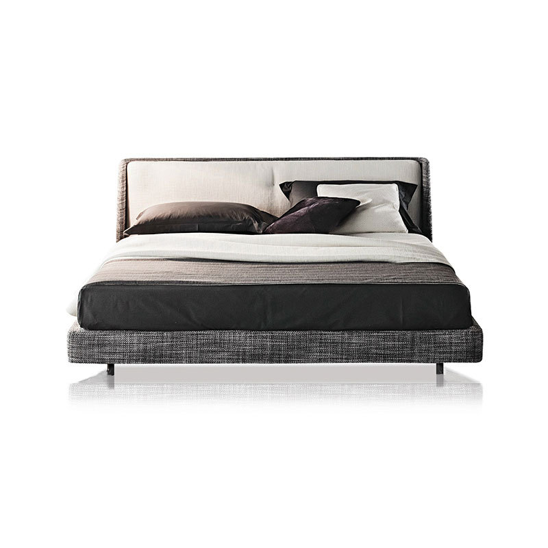 艾慕简约布艺床北欧布艺床双人床卧室1.8m主卧大床典雅-询价-阿里巴巴