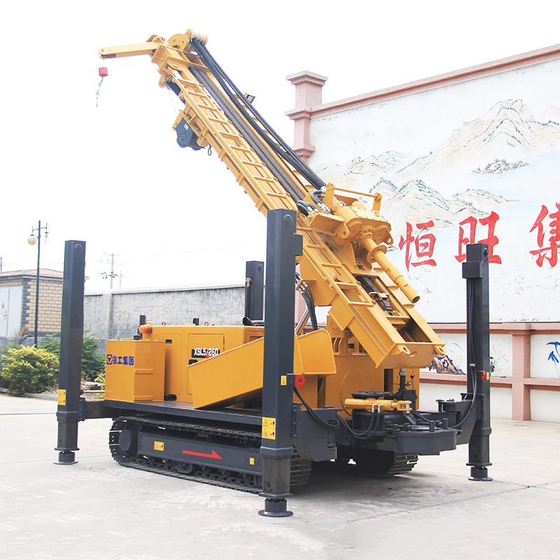 徐工水气两用钻机岩石钻井气动打井设备履带液压勘探钻机灌溉钻机