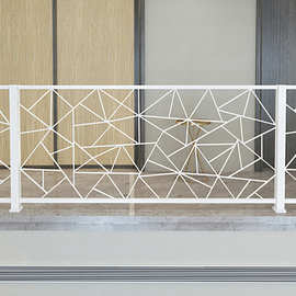 简约现代家用铁艺护栏 楼梯扶手室内防护栏 阳台阁楼围栏装饰栏杆